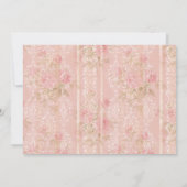 Invitation d'anniversaire du 100e anniversaire vin (Dos)