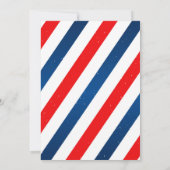 Invitation d'anniversaire du 4 juillet (Dos)