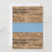 Invitation d'anniversaire du Camion bleu. Invitati (Dos)