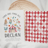 Invitation d'anniversaire du Carnaval | Anniversai