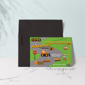 Invitation d'anniversaire du chantier