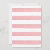 Invitation d'anniversaire du Citrouille floral - F (Dos)