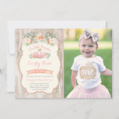 Invitation d'anniversaire du citrouille Parti Citr (Devant)