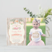 Invitation d'anniversaire du citrouille Parti Citr (Debout devant)