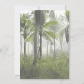 Invitation d'anniversaire du dinosaure Tyrannosaur (Dos)