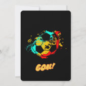 INVITATION D'ANNIVERSAIRE DU FOOTBALL POUR LES GAR (Dos)