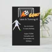 INVITATION D'ANNIVERSAIRE DU FOOTBALL POUR LES GAR (Debout devant)