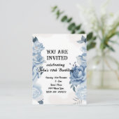 Invitation d'anniversaire du jardin enchanté (Debout devant)
