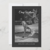 Invitation d'anniversaire du magazine de golf, Inv (Dos)