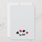 Invitation d'anniversaire du magicien - baguette e (Dos)