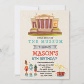 Invitation d'anniversaire du musée (Devant)