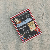 Invitation d'anniversaire du pirate