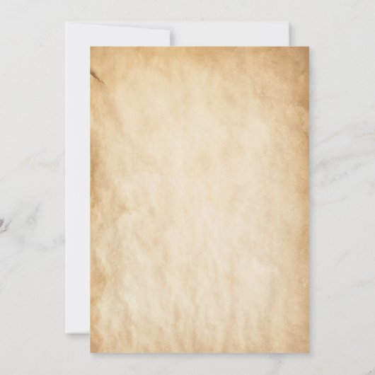 Invitation d'anniversaire du pirate (Dos)