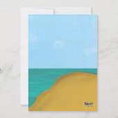 Invitation d'anniversaire du Surfin (Dos)