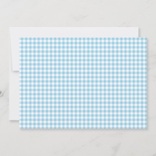 Invitation d'anniversaire du train (Dos)