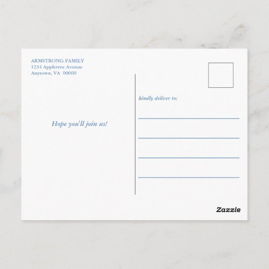 Invitation d'anniversaire d'un an de lion garçon (Dos)