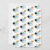 Invitation d'anniversaire d'un astronaute (Dos)