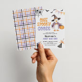 Invitation d'anniversaire d'une oie Éffrayante