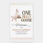 Invitation d'anniversaire d'une oie sotte, Goose 1 (Recto)
