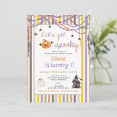 Invitation d'anniversaire effrayant  (Debout devant)