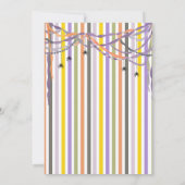 Invitation d'anniversaire effrayant  (Dos)