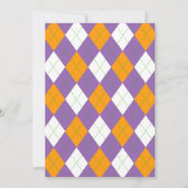 Invitation d'anniversaire Éffrayante - Blanc (Dos)