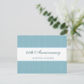 Invitation d'anniversaire élégante et classique de (Debout devant)