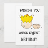 Invitation d'anniversaire élégante | Personnalisab (Devant / Derrière)