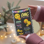 Invitation d'anniversaire Emoji