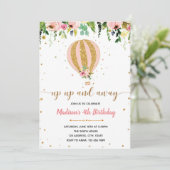 Invitation d'anniversaire en haut et en bas (Debout devant)