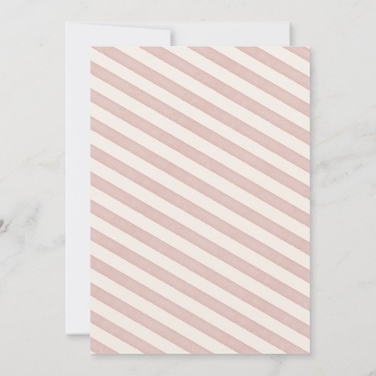 Invitation d'anniversaire en hiver (Dos)