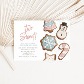 Invitation d'anniversaire en hiver