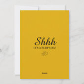 Invitation d'anniversaire en or de luxe (Dos)
