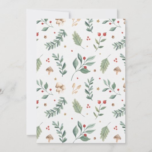 Invitation d'anniversaire Enchanted Fairy Garden (Dos)