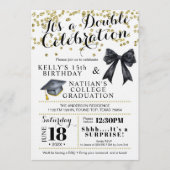 Invitation d'anniversaire et de remise de diplômes (Devant)