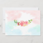 Invitation d'anniversaire Fairy and Unicorn avec p