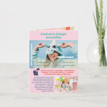 Invitation d'anniversaire farce, Amour Licorne, Fê