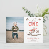 Invitation d'anniversaire Fast ONE | 1er anniversa (Debout devant)