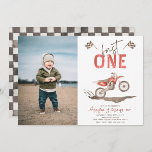 Invitation d'anniversaire Fast ONE   1er anniversa