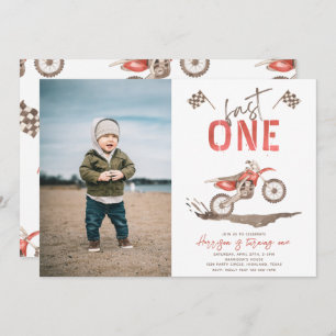Invitation d'anniversaire Fast ONE   1er anniversa