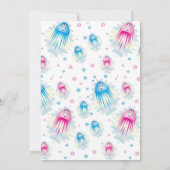 Invitation d'anniversaire fée modifiable (Dos)