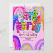 Invitation d'anniversaire Fête au Parc (Devant)