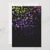 Invitation d'anniversaire FÊTE DE PATIN À Rouler d (Dos)