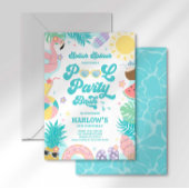 Invitation d'anniversaire Fête de Piscine