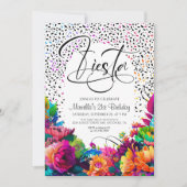 Invitation d'anniversaire Fiesta (Devant)