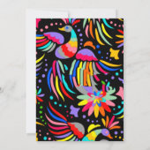 Invitation d'anniversaire Fiesta Chalkboard mexica (Dos)