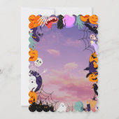 Invitation d'anniversaire Fiesta Chalkboard mexica (Dos)