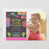 Invitation d'anniversaire Fiesta Fiesta mexicaine (Devant)