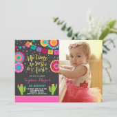 Invitation d'anniversaire Fiesta Fiesta mexicaine (Debout devant)