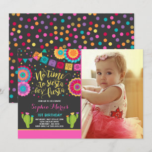 Invitation d'anniversaire Fiesta Fiesta mexicaine